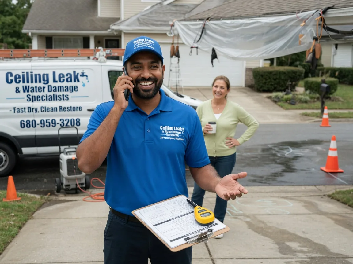 Ceiling Leak Cleanup Corpus Christi, TX FAQs